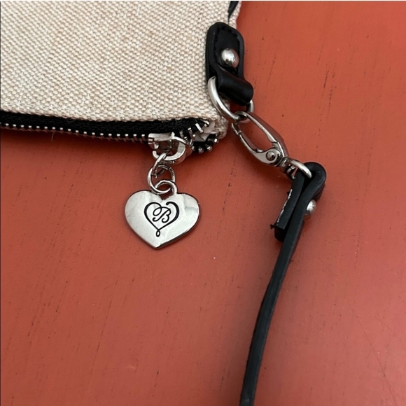 Brighton Scottie Dog Crossbody Canvas Bag Purse-I'd Rather Accessorize Like New - Picture 2 of 2